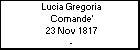 Lucia Gregoria Comande'