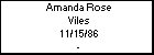 Amanda Rose Viles