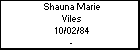 Shauna Marie Viles